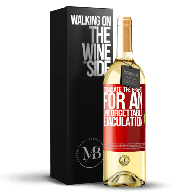 «Stimulate the G-spot for an unforgettable ejaculation» WHITE Edition