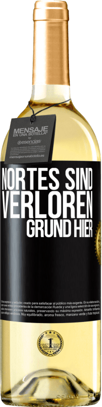29,95 € Kostenloser Versand | Weißwein WHITE Ausgabe Nortes sind verloren. Grund hier Schwarzes Etikett. Anpassbares Etikett Junger Wein Ernte 2023 Verdejo