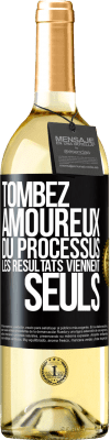 29,95 € Envoi gratuit | Vin blanc Édition WHITE Tombez amoureux du processus, les résultats viennent seuls Étiquette Noire. Étiquette personnalisable Vin jeune Récolte 2024 Verdejo