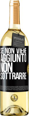 29,95 € Spedizione Gratuita | Vino bianco Edizione WHITE Se non viene aggiunto, non sottrarre Etichetta Nera. Etichetta personalizzabile Vino giovane Raccogliere 2023 Verdejo