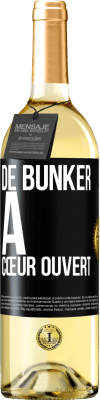 29,95 € Envoi gratuit | Vin blanc Édition WHITE De bunker à cœur ouvert Étiquette Noire. Étiquette personnalisable Vin jeune Récolte 2023 Verdejo