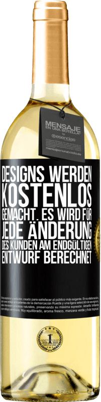 29,95 € Kostenloser Versand | Weißwein WHITE Ausgabe Designs werden kostenlos gemacht. Es wird für jede Änderung des Kunden am endgültigen Entwurf berechnet Schwarzes Etikett. Anpassbares Etikett Junger Wein Ernte 2023 Verdejo