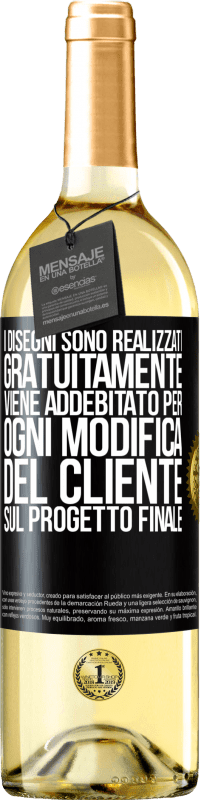 29,95 € Spedizione Gratuita | Vino bianco Edizione WHITE I disegni sono realizzati gratuitamente. Viene addebitato per ogni modifica del cliente sul progetto finale Etichetta Nera. Etichetta personalizzabile Vino giovane Raccogliere 2023 Verdejo