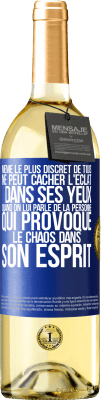 29,95 € Envoi gratuit | Vin blanc Édition WHITE Même le plus discret de tous ne peut cacher l'éclat dans ses yeux quand on lui parle de la personne qui provoque le chaos dans s Étiquette Bleue. Étiquette personnalisable Vin jeune Récolte 2024 Verdejo