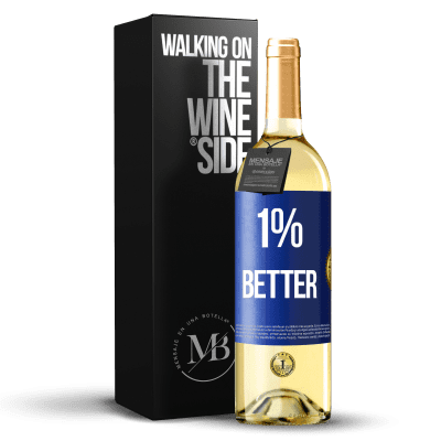 «1% Better» WHITE Ausgabe