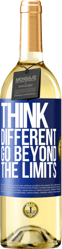 29,95 € Free Shipping | White Wine WHITE Edition Think different. Go beyond the limits Blue Label. Customizable label Young wine Harvest 2023 Verdejo