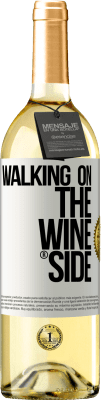 29,95 € 免费送货 | 白葡萄酒 WHITE版 Walking on the Wine Side® 白标. 可自定义的标签 青年酒 收成 2023 Verdejo