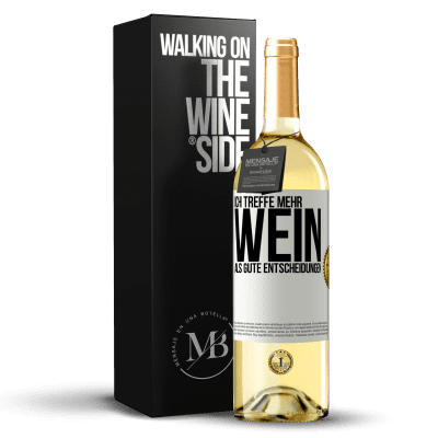 «Ich treffe mehr Wein als gute Entscheidungen» WHITE Ausgabe