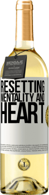 29,95 € Free Shipping | White Wine WHITE Edition Resetting mentality and heart White Label. Customizable label Young wine Harvest 2023 Verdejo