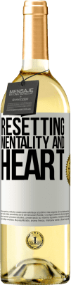 29,95 € Free Shipping | White Wine WHITE Edition Resetting mentality and heart White Label. Customizable label Young wine Harvest 2024 Verdejo