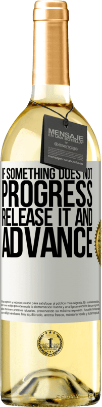 29,95 € Free Shipping | White Wine WHITE Edition If something does not progress, release it and advance White Label. Customizable label Young wine Harvest 2024 Verdejo