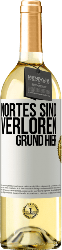 29,95 € Kostenloser Versand | Weißwein WHITE Ausgabe Nortes sind verloren. Grund hier Weißes Etikett. Anpassbares Etikett Junger Wein Ernte 2024 Verdejo