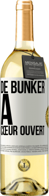 29,95 € Envoi gratuit | Vin blanc Édition WHITE De bunker à cœur ouvert Étiquette Blanche. Étiquette personnalisable Vin jeune Récolte 2023 Verdejo