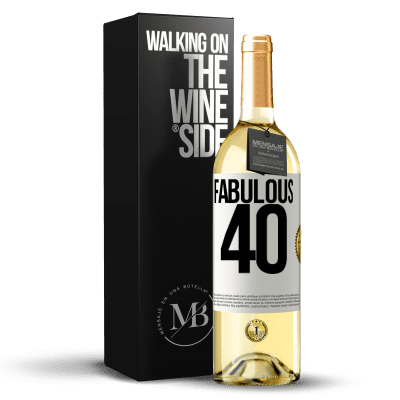 «Fabulous 40» WHITE Edition