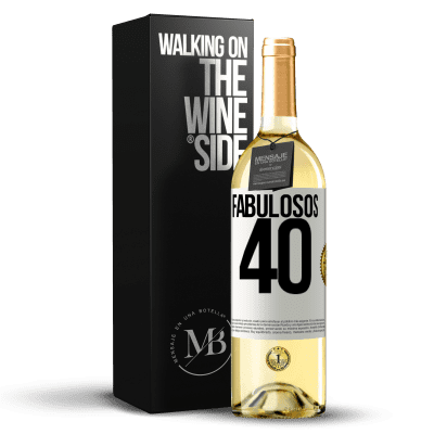 «Fabulosos 40» Edición WHITE