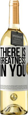 29,95 € Free Shipping | White Wine WHITE Edition There is greatness in you White Label. Customizable label Young wine Harvest 2024 Verdejo