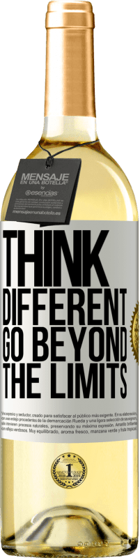 29,95 € Free Shipping | White Wine WHITE Edition Think different. Go beyond the limits White Label. Customizable label Young wine Harvest 2025 Verdejo