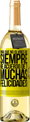 Aniversarios