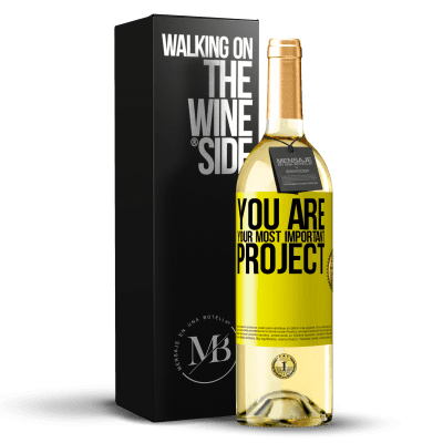 «You are your most important project» WHITE Edition