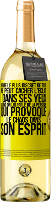 29,95 € Envoi gratuit | Vin blanc Édition WHITE Même le plus discret de tous ne peut cacher l'éclat dans ses yeux quand on lui parle de la personne qui provoque le chaos dans s Étiquette Jaune. Étiquette personnalisable Vin jeune Récolte 2024 Verdejo