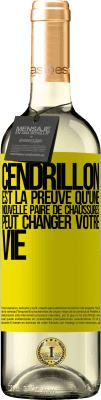 29,95 € Envoi gratuit | Vin blanc Édition WHITE Cendrillon est la preuve qu'une nouvelle paire de chaussures peut changer votre vie Étiquette Jaune. Étiquette personnalisable Vin jeune Récolte 2024 Verdejo