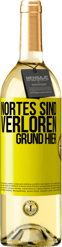 29,95 € Kostenloser Versand | Weißwein WHITE Ausgabe Nortes sind verloren. Grund hier Gelbes Etikett. Anpassbares Etikett Junger Wein Ernte 2024 Verdejo