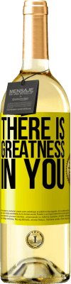 29,95 € Free Shipping | White Wine WHITE Edition There is greatness in you Yellow Label. Customizable label Young wine Harvest 2024 Verdejo