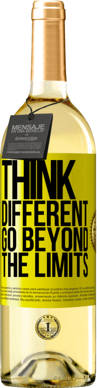 29,95 € Free Shipping | White Wine WHITE Edition Think different. Go beyond the limits Yellow Label. Customizable label Young wine Harvest 2023 Verdejo