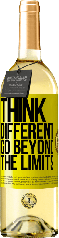 29,95 € Free Shipping | White Wine WHITE Edition Think different. Go beyond the limits Yellow Label. Customizable label Young wine Harvest 2025 Verdejo