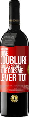 39,95 € Envoi gratuit | Vin rouge Édition RED MBE Réserve J'ai besoin d'une doublure pour les scènes où je dois me lever tôt Étiquette Rouge. Étiquette personnalisable Réserve 12 Mois Récolte 2015 Tempranillo