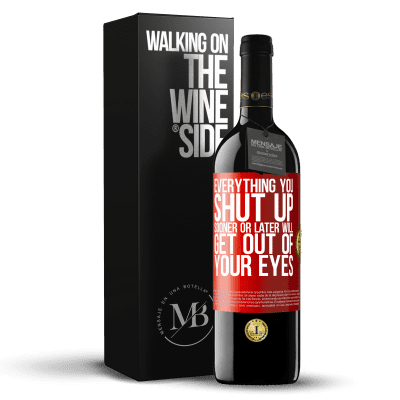 «Everything you shut up sooner or later will get out of your eyes» RED Edition MBE Reserve