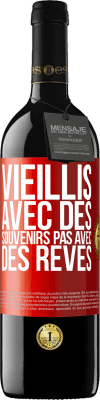 39,95 € Envoi gratuit | Vin rouge Édition RED MBE Réserve Vieillis avec des souvenirs pas avec des rêves Étiquette Rouge. Étiquette personnalisable Réserve 12 Mois Récolte 2015 Tempranillo