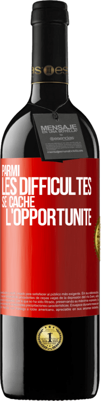 39,95 € Envoi gratuit | Vin rouge Édition RED MBE Réserve Parmi les difficultés, se cache l'opportunité Étiquette Rouge. Étiquette personnalisable Réserve 12 Mois Récolte 2014 Tempranillo