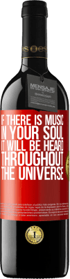 39,95 € Free Shipping | Red Wine RED Edition MBE Reserve If there is music in your soul, it will be heard throughout the universe Red Label. Customizable label Reserve 12 Months Harvest 2015 Tempranillo