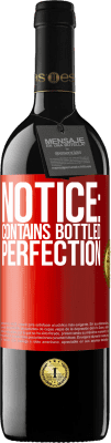 39,95 € Free Shipping | Red Wine RED Edition MBE Reserve Notice: contains bottled perfection Red Label. Customizable label Reserve 12 Months Harvest 2015 Tempranillo