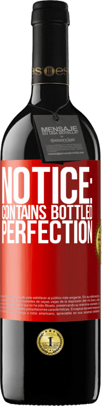 39,95 € Free Shipping | Red Wine RED Edition MBE Reserve Notice: contains bottled perfection Red Label. Customizable label Reserve 12 Months Harvest 2014 Tempranillo