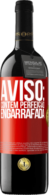 39,95 € Envio grátis | Vinho tinto Edição RED MBE Reserva Aviso: contém perfeição engarrafada Etiqueta Vermelha. Etiqueta personalizável Reserva 12 Meses Colheita 2015 Tempranillo