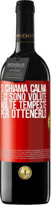 39,95 € Spedizione Gratuita | Vino rosso Edizione RED MBE Riserva Si chiama calma, e ci sono volute molte tempeste per ottenerlo Etichetta Rossa. Etichetta personalizzabile Riserva 12 Mesi Raccogliere 2015 Tempranillo