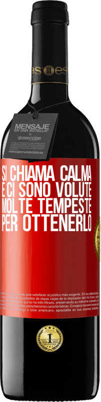 39,95 € Spedizione Gratuita | Vino rosso Edizione RED MBE Riserva Si chiama calma, e ci sono volute molte tempeste per ottenerlo Etichetta Rossa. Etichetta personalizzabile Riserva 12 Mesi Raccogliere 2016 Tempranillo