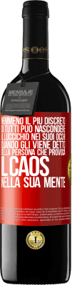 39,95 € Spedizione Gratuita | Vino rosso Edizione RED MBE Riserva Nemmeno il più discreto di tutti può nascondere il luccichio nei suoi occhi quando gli viene detto della persona che provoca Etichetta Rossa. Etichetta personalizzabile Riserva 12 Mesi Raccogliere 2015 Tempranillo