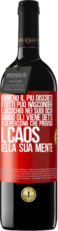 39,95 € Spedizione Gratuita | Vino rosso Edizione RED MBE Riserva Nemmeno il più discreto di tutti può nascondere il luccichio nei suoi occhi quando gli viene detto della persona che provoca Etichetta Rossa. Etichetta personalizzabile Riserva 12 Mesi Raccogliere 2015 Tempranillo