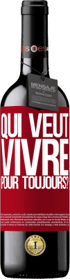 39,95 € Envoi gratuit | Vin rouge Édition RED MBE Réserve qui veut vivre pour toujours? Étiquette Rouge. Étiquette personnalisable Réserve 12 Mois Récolte 2014 Tempranillo