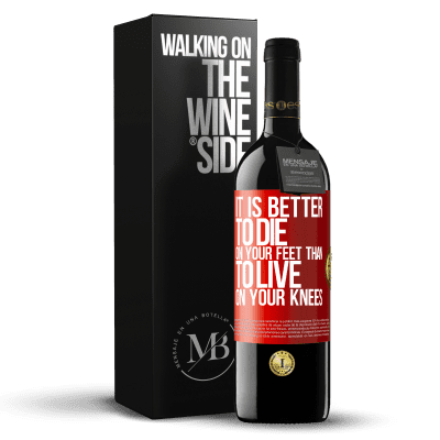 «It is better to die on your feet than to live on your knees» RED Edition MBE Reserve