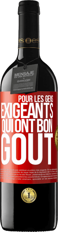 39,95 € Envoi gratuit | Vin rouge Édition RED MBE Réserve Pour les gens exigeants qui ont bon goût Étiquette Rouge. Étiquette personnalisable Réserve 12 Mois Récolte 2015 Tempranillo