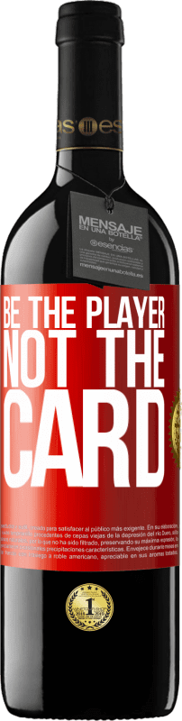 39,95 € 送料無料 | 赤ワイン REDエディション MBE 予約する カードではなくプレイヤーになりましょう 赤いタグ. カスタマイズ可能なラベル 予約する 12 月 収穫 2014 Tempranillo