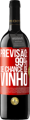 39,95 € Envio grátis | Vinho tinto Edição RED MBE Reserva Previsão: 99% de chance de vinho Etiqueta Vermelha. Etiqueta personalizável Reserva 12 Meses Colheita 2016 Tempranillo