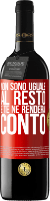 39,95 € Spedizione Gratuita | Vino rosso Edizione RED MBE Riserva Non sono uguale al resto e te ne renderai conto Etichetta Rossa. Etichetta personalizzabile Riserva 12 Mesi Raccogliere 2016 Tempranillo