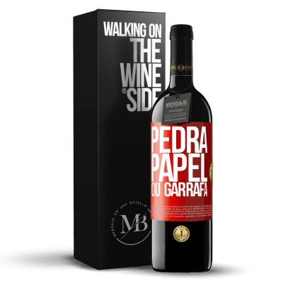 «Pedra, papel ou garrafa» Edição RED MBE Reserva