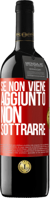 39,95 € Spedizione Gratuita | Vino rosso Edizione RED MBE Riserva Se non viene aggiunto, non sottrarre Etichetta Rossa. Etichetta personalizzabile Riserva 12 Mesi Raccogliere 2016 Tempranillo