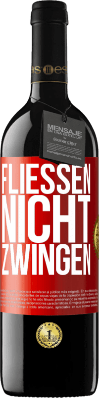 39,95 € Kostenloser Versand | Rotwein RED Ausgabe MBE Reserve Fließen, nicht zwingen Rote Markierung. Anpassbares Etikett Reserve 12 Monate Ernte 2015 Tempranillo